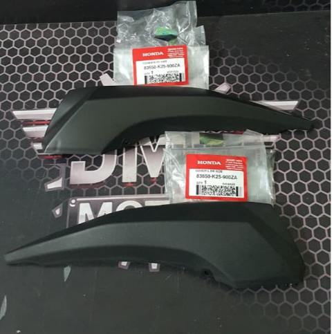 Paket Cover Sambungan Body Kanan dan Kiri BeAT Fi 2012 - 2016 83550-K25-900ZA 83650-K25-900ZA