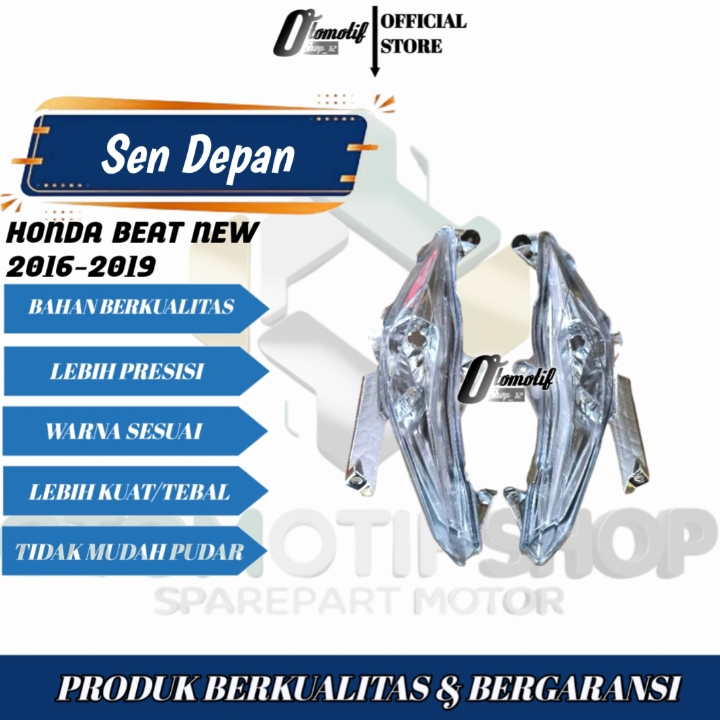 Sen Depan Honda Beat Eco / Beat New 2016-2019 / Lampu Sen Kanan Kiri Beat Street