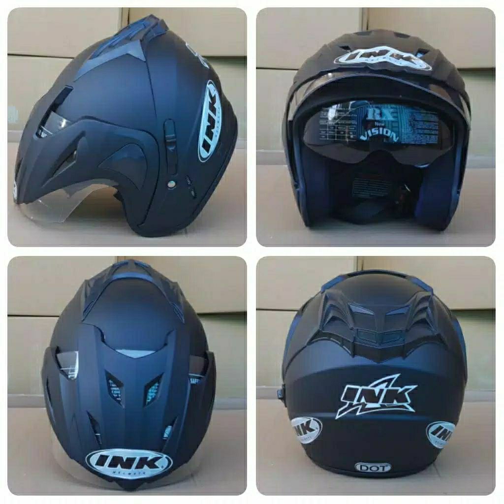 Helm Ink Double Visor JP08 dan Ink Centro Kebumen