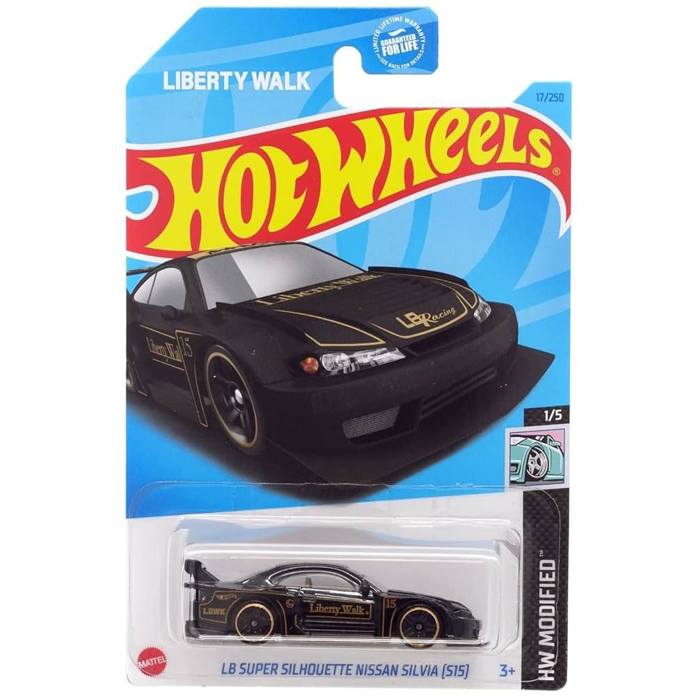 Hot Wheels LB Super Silhouette Nissan Silvia (S15) 2023 LBWK Black