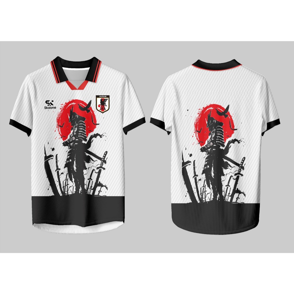 JERSEY JAPAN JEPANG Samurai Raven FANTASY//FULLPRINTING//JERSEY VINTAGE