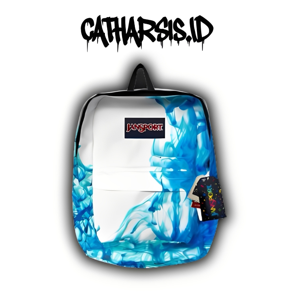 100% ORI✅ - TAS JANSPORT ASAP BIRU SUPERBREAK - TAS RANSEL - TAS JANSPORT - JANSPORT - TAS SEKOLAH -