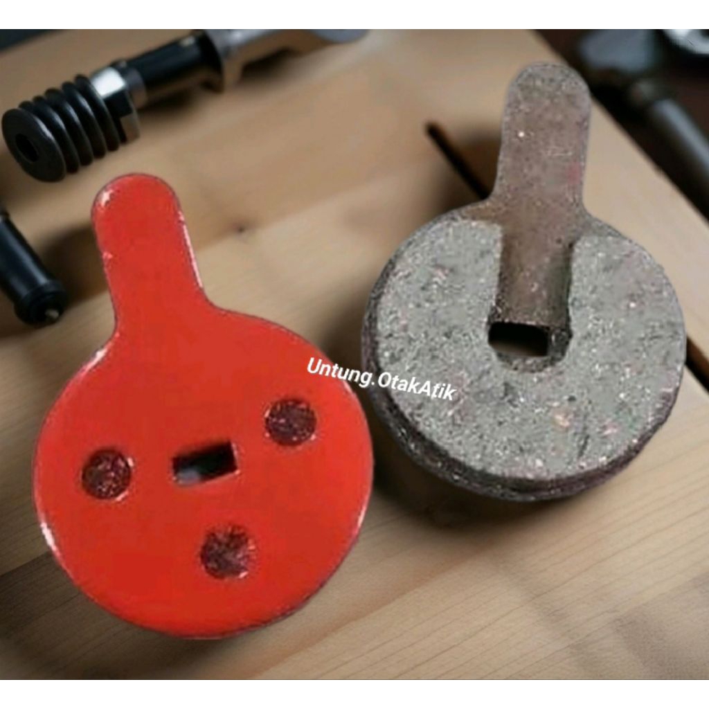 Kampas Rem Cakram Sepeda Lipat,MTB Bulat Brake Pad Disc Brake Rotor Kampas Rem Cakram Sepeda Model B