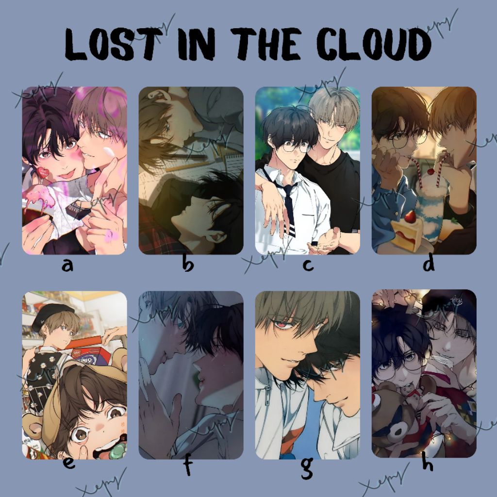 BELI 3 GRATIS 1 - PHOTOCARD LOST IN THE CLOUD MANHWA