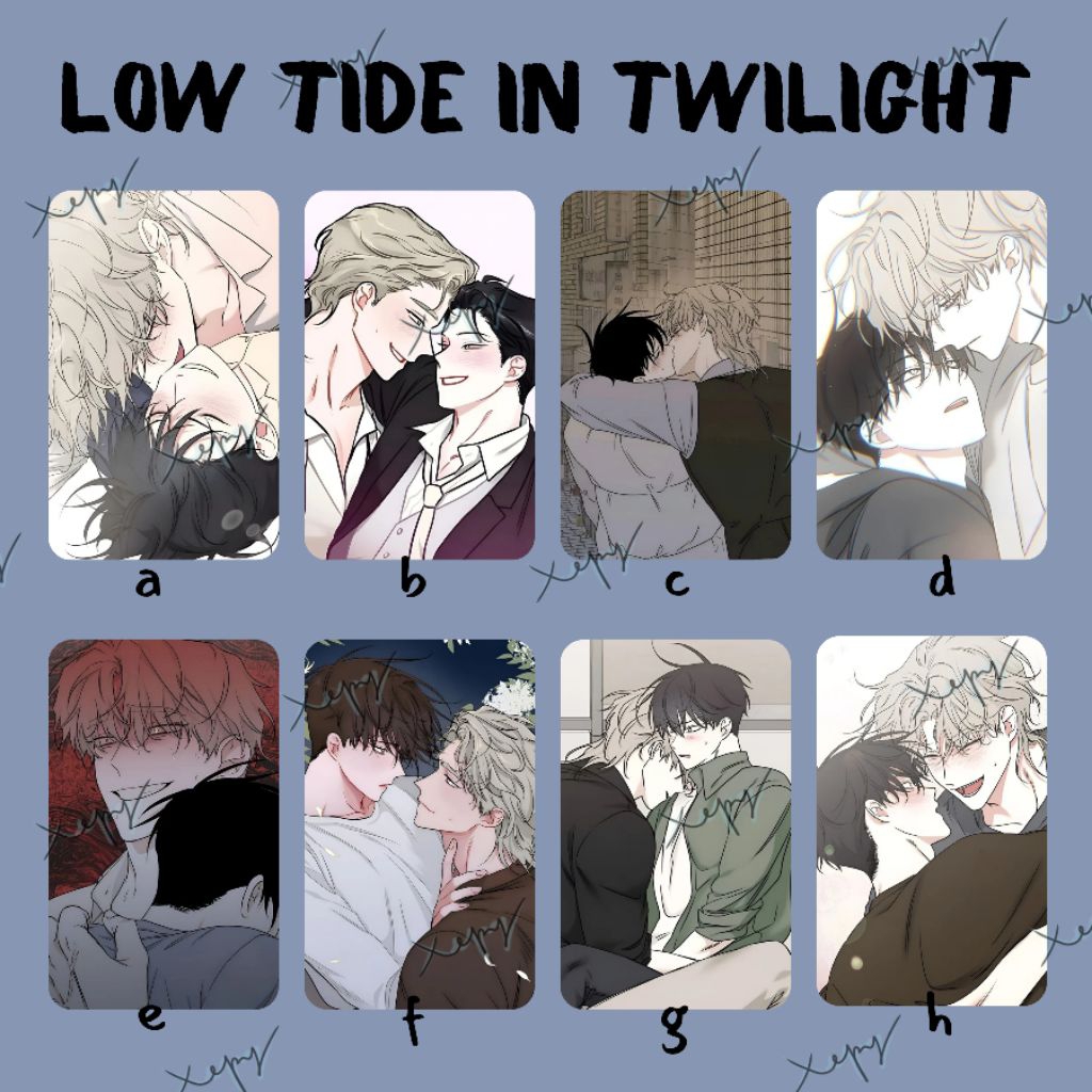 BELI 3 GRATIS 1 - PHOTOCARD LOW TIDE IN TWILIGHT MANHWA