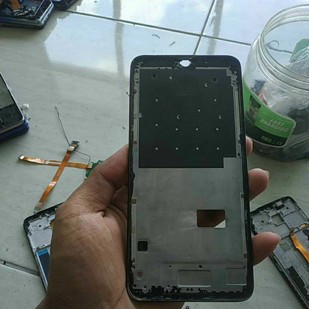 frame fulset bekas ori Oppo f11