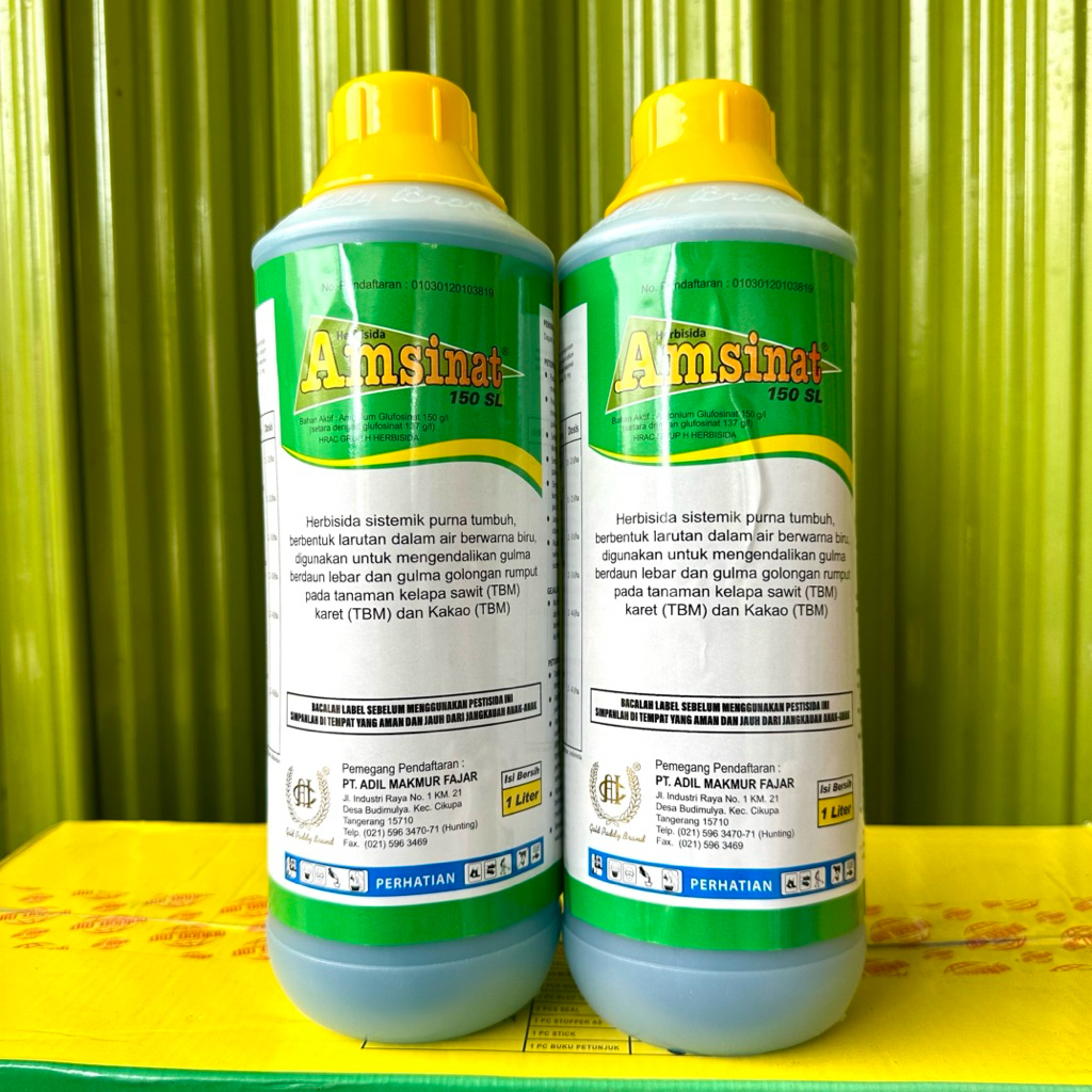 AMSINAT 150SL 1 L - Herbisida Amsinat Pembasmi Rumput Membandel