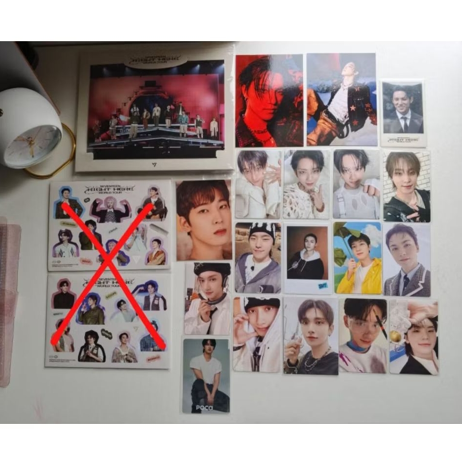 [READY STOCK] OFFICIAL PHOTOCARD SEVENTEEN AND DOLL
