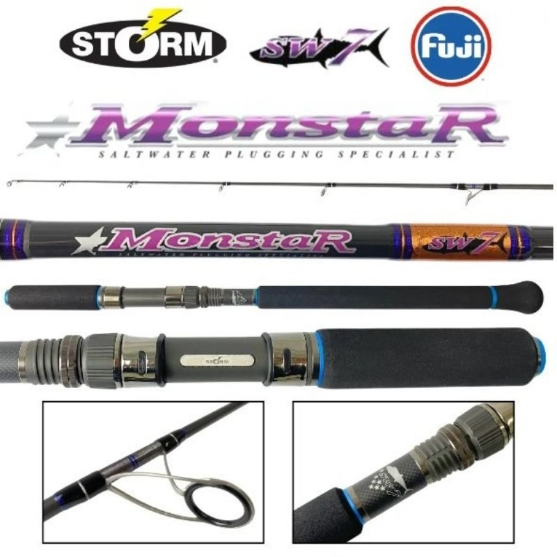 ROD / JORAN STORM MONSTAR POPPING PE.1-3, LURE 10-60gram