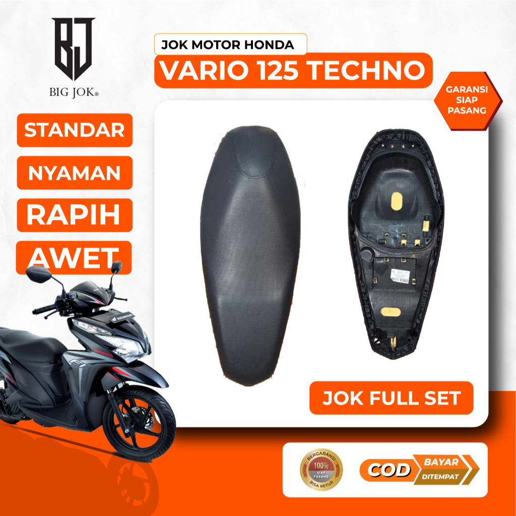 Jok motor vario 125 techno KZR I Jok standar & variasi honda vario
