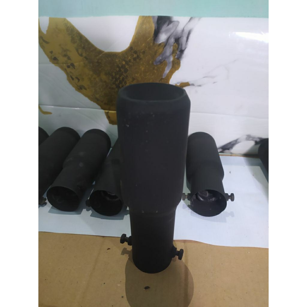 Knalpot srigala mobil new carry tayo pemasangan baud