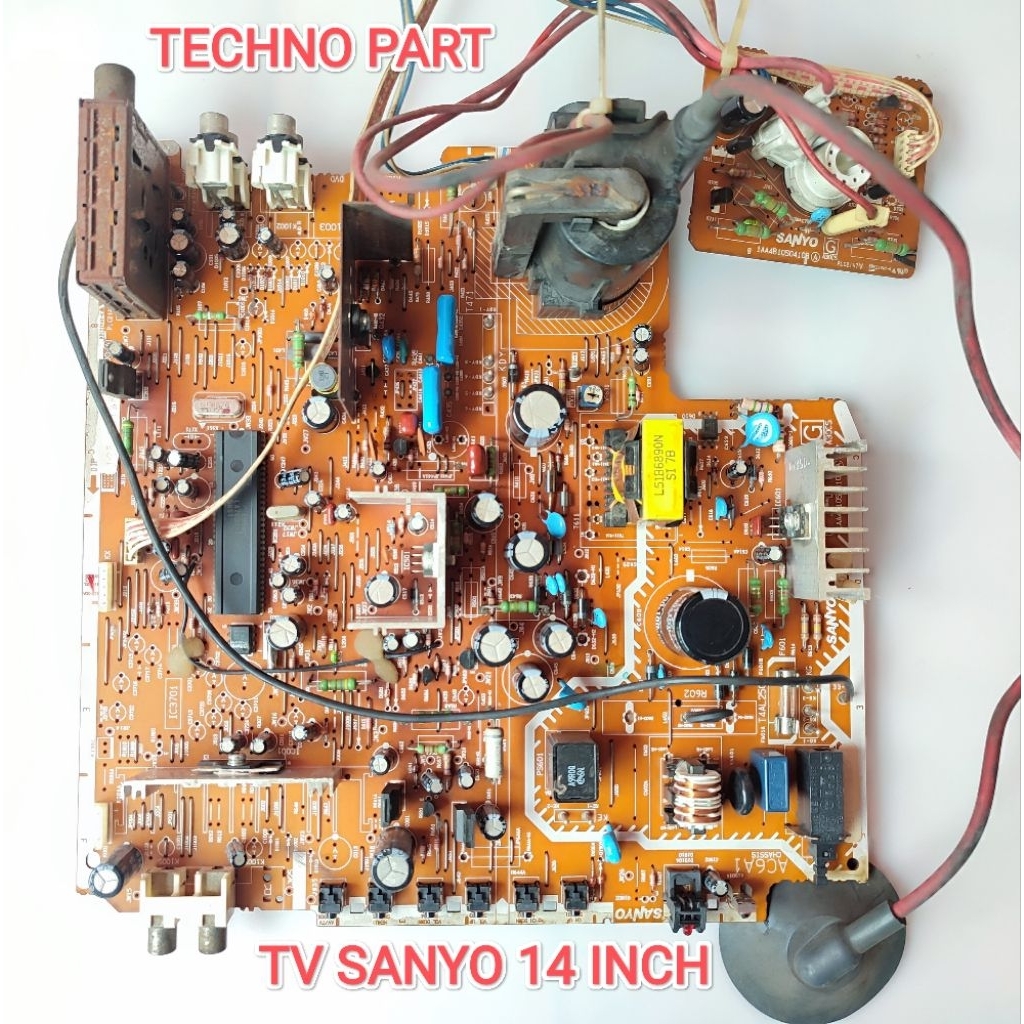 MESIN TV SANYO 14 INCH