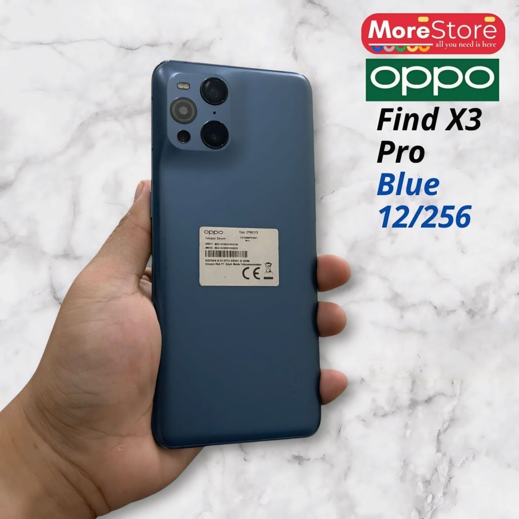 OPPO FIND X3 PRO 12/256GB EX RESMI OPPO INDONESIA SECOND BEKAS
