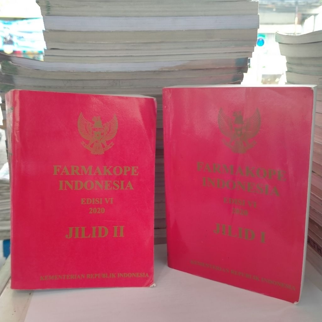 Buku farmakope Indonesia edisi 6 jilid 1 - 2