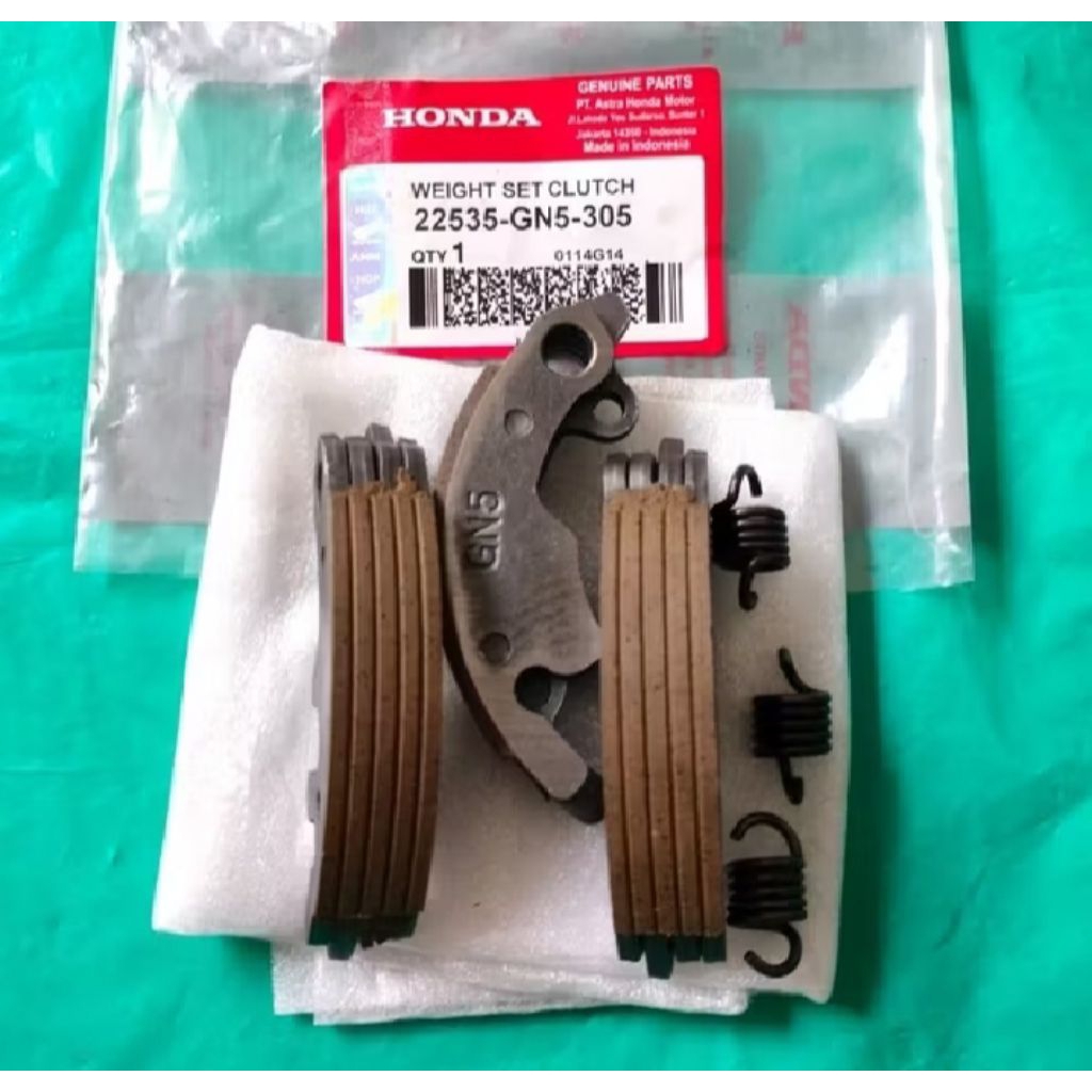 Kampas ganda Honda GN 5 original grand Supra x100