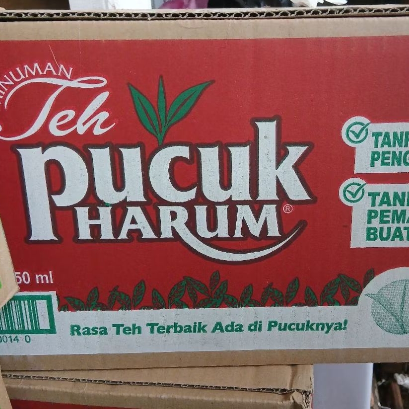 Teh Puculk Harum 350 ml - 24 Botol ( 1 Dus )