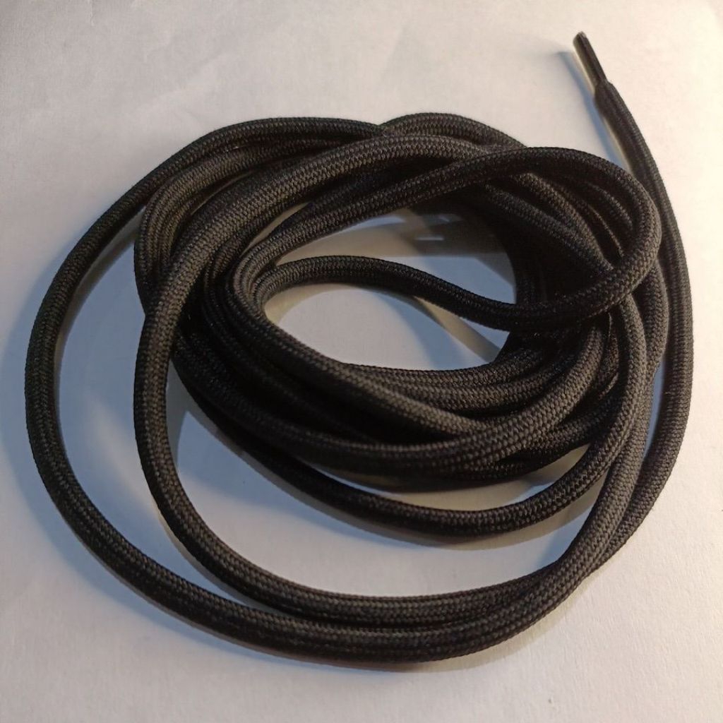 Tali sepatu bulat bahan poliester 3.5mm