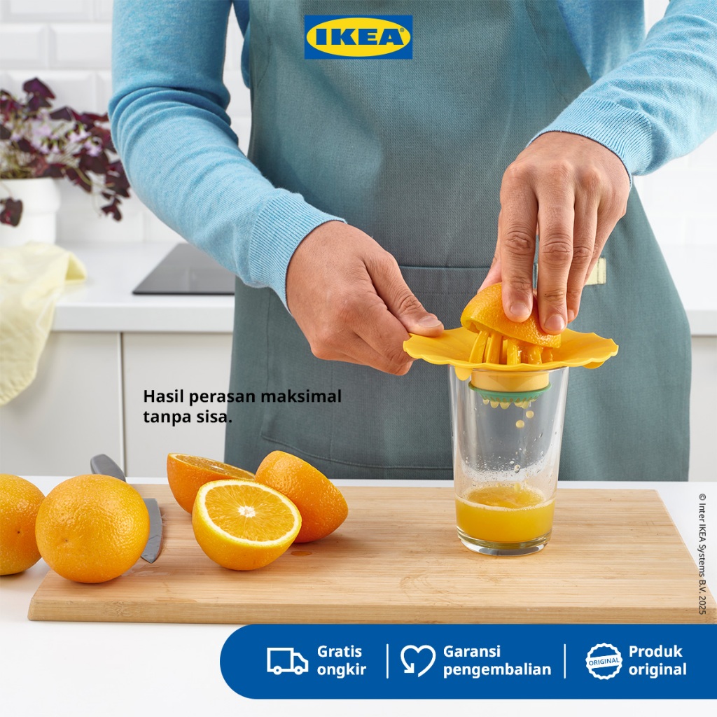 IKEA UPPFYLLD Alat Peras Jeruk / Pemerah Lemon 15cm