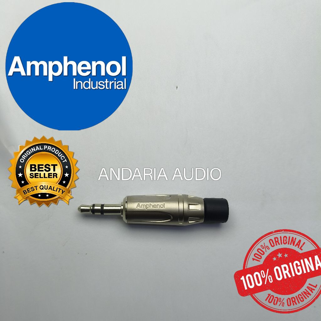 JACK PHONE 3.5 MM AMPHENOL PT-KS3P