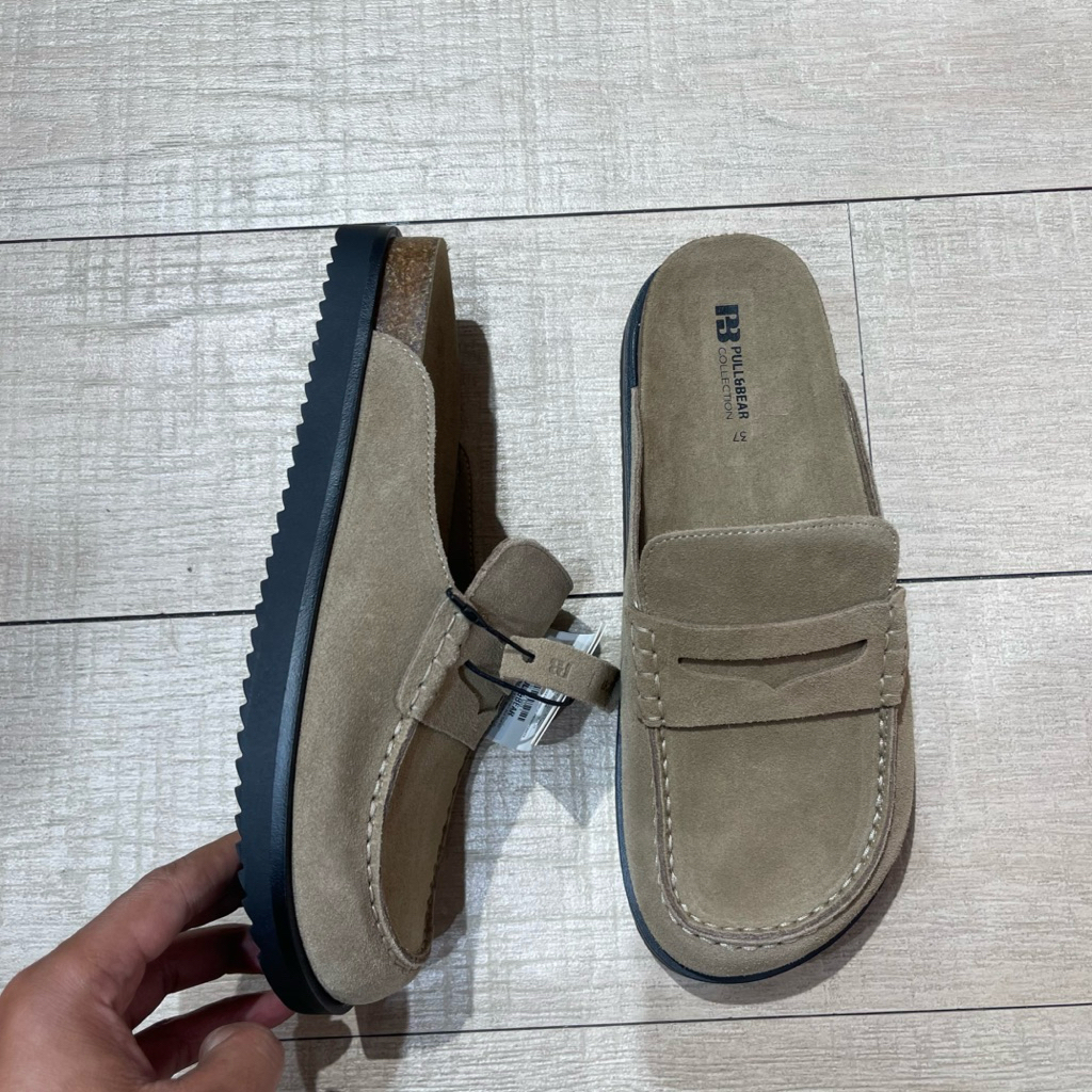 Shoes Sandal Suede PULL&BEAR Women Jastip (jasa titip)
