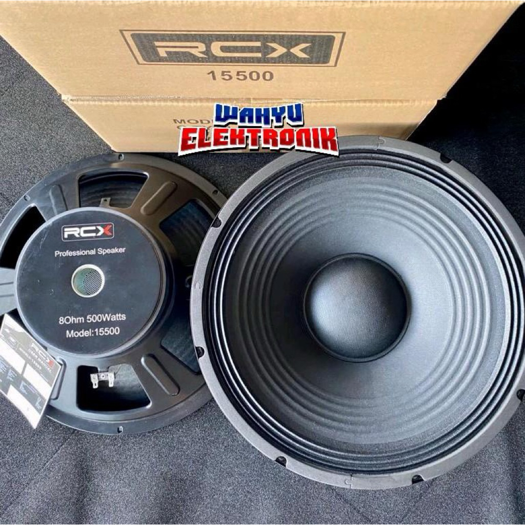 Speaker RCX15500 // Speaker 15inch Coil 3inch Subwoofer