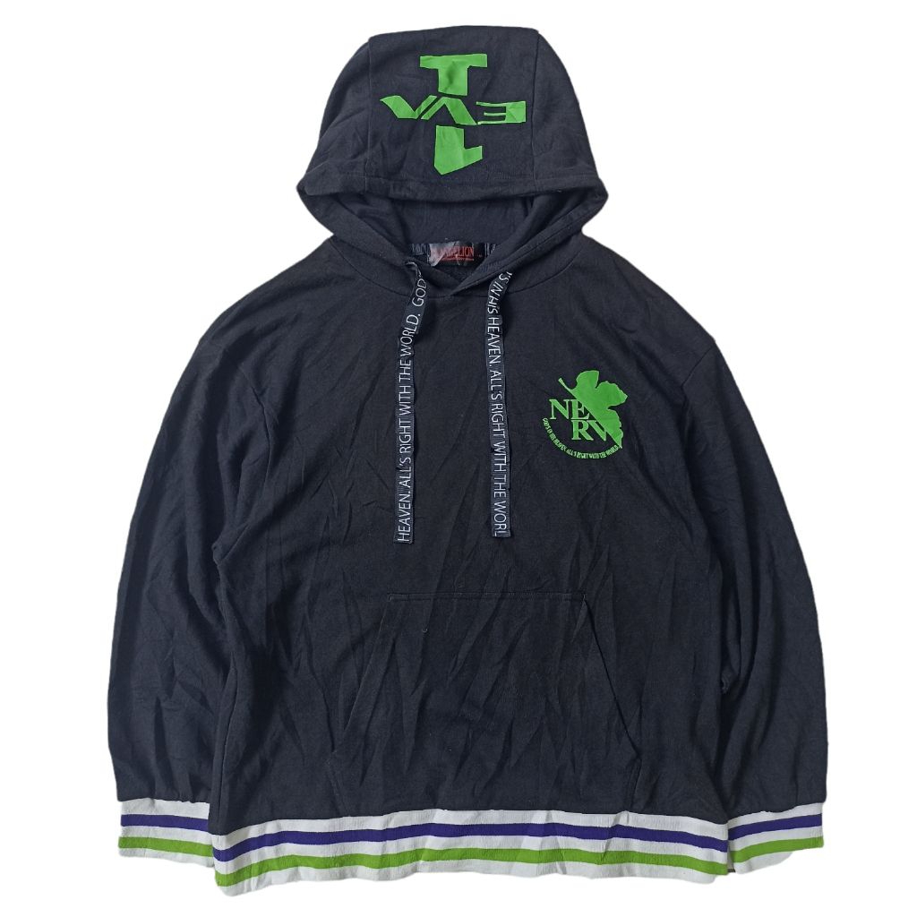 Sweater Hoodie Anime Evangelion NERV Type 01