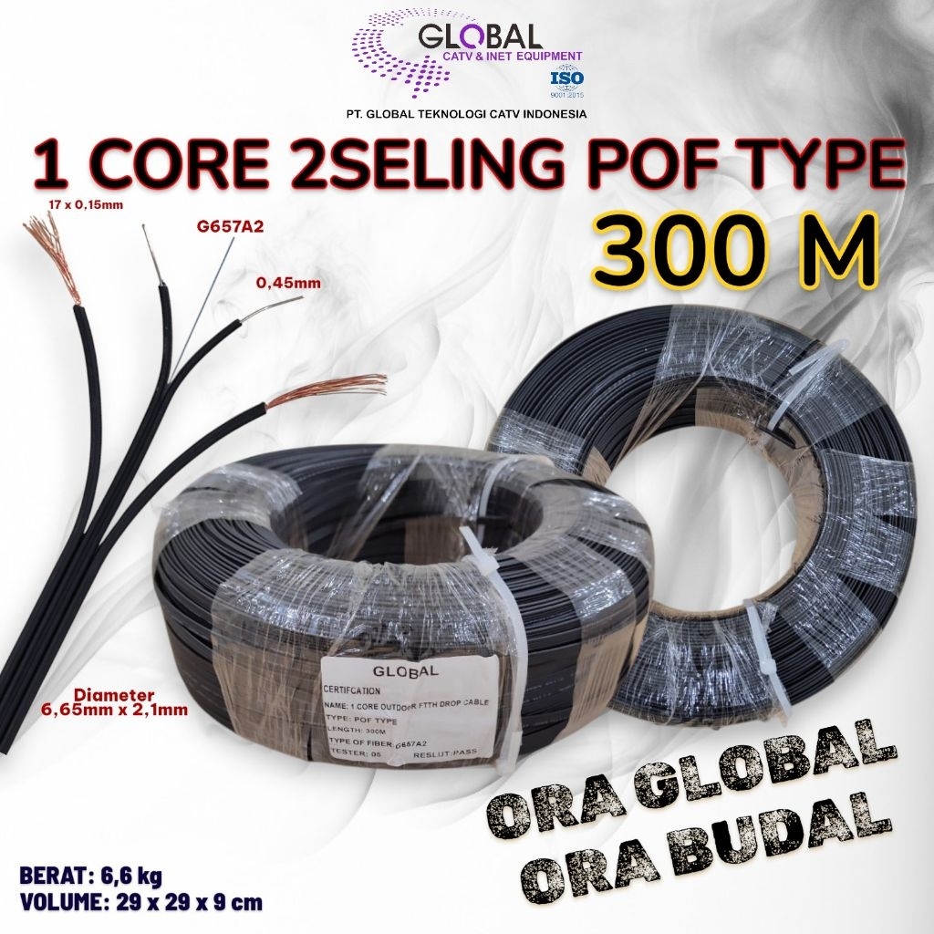 1 CORE 2 SELING POF TYPE 300M