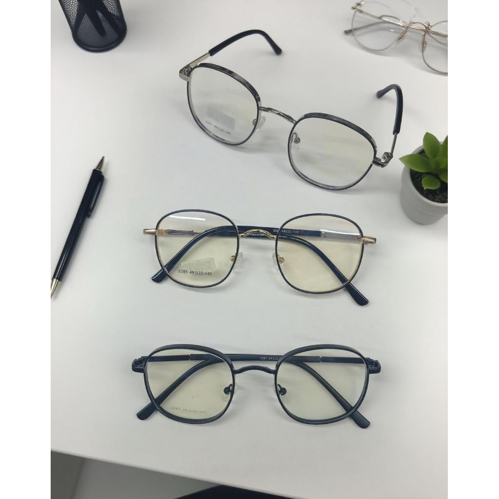 Kacamata FM2261, kacamata minus, Kacamata oval