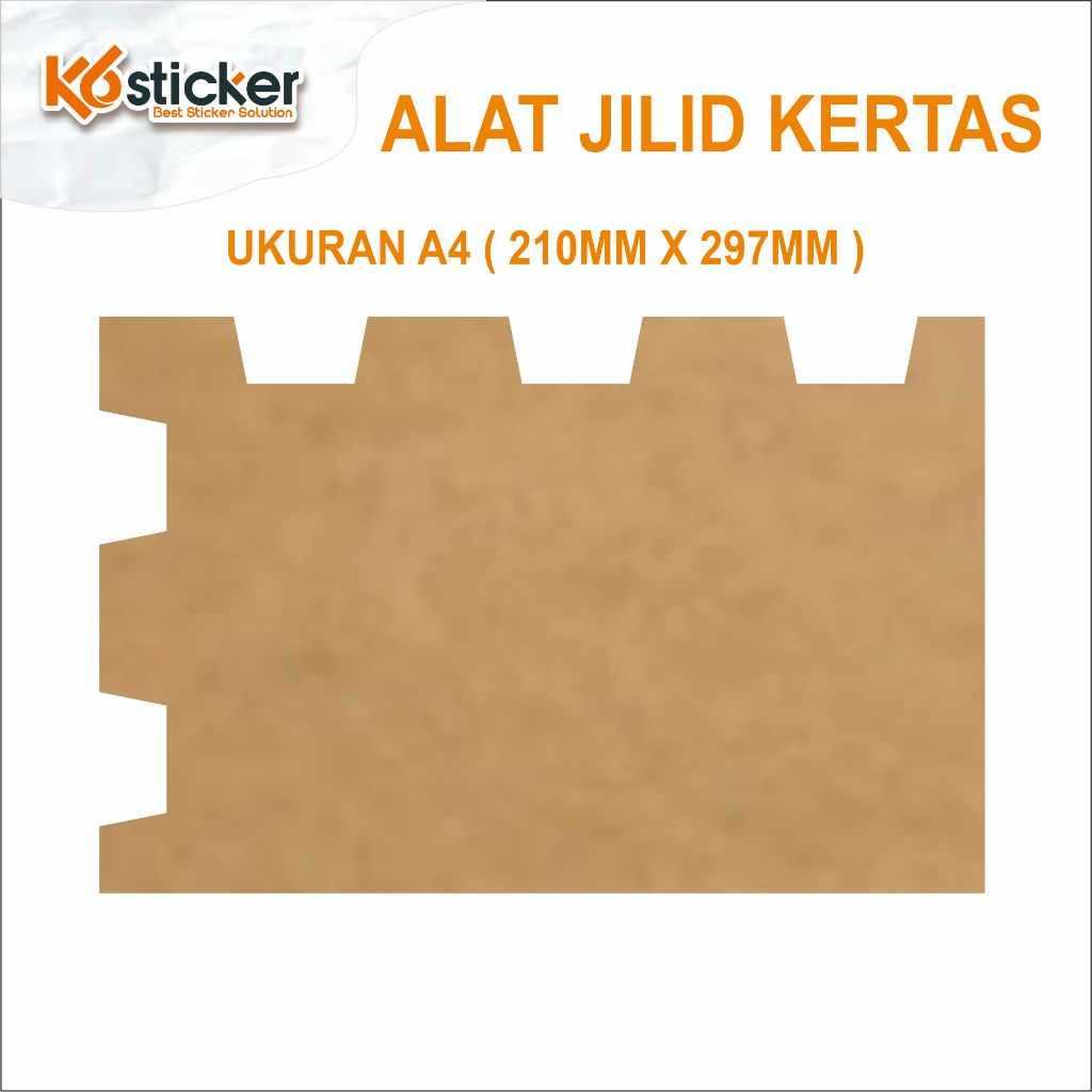 Alat Jilid Kertas Akrilik memudahkan jilid buku F4 A4