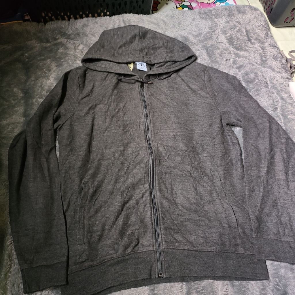 hoodie ZARA zipper sz L