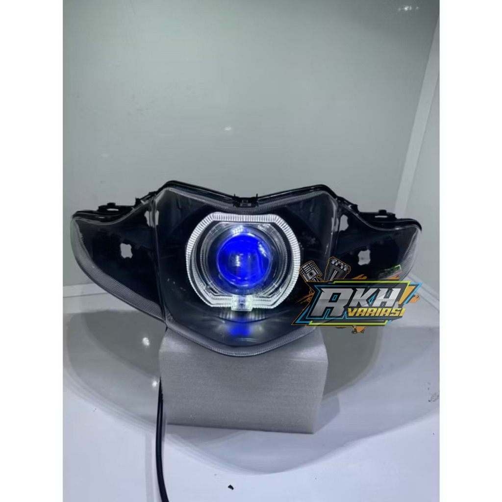 biled fullset revo absolute 4,5 inch lampu depan biled proji revo absolute tinggal pasang