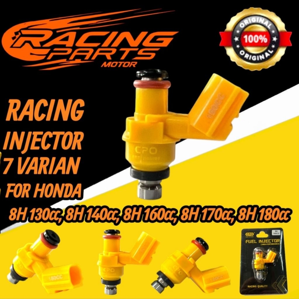 Injektor Racing Honda 130CC 140CC 150CC 160CC Beat Fi Scoopy Fi Pcx Adv Original Cpo Cool Power