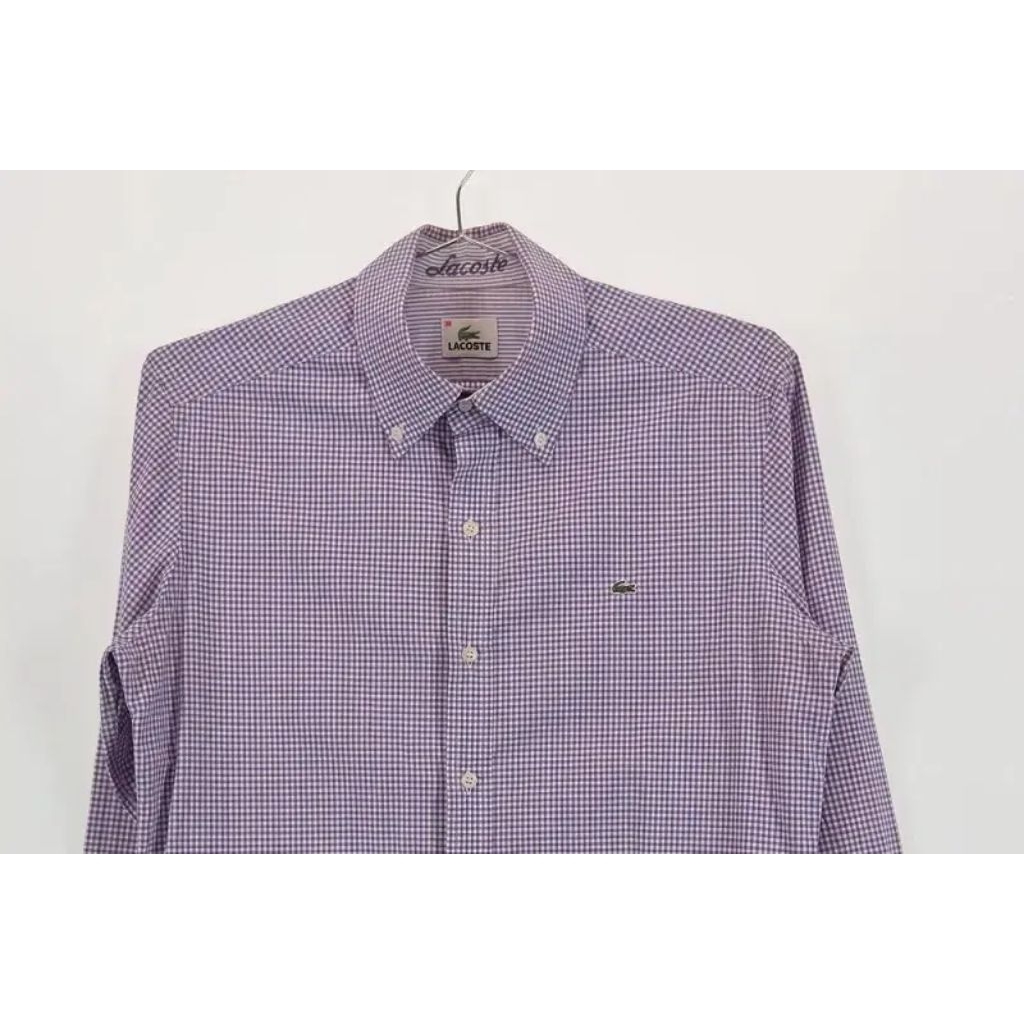 Kemeja Lacoste Signature Button Series Original Limited Edition