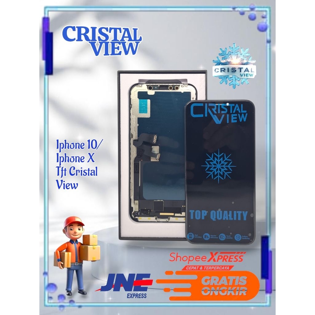 LCD TOUCHSCREEN IPHONE 10/IPHONE X TFT