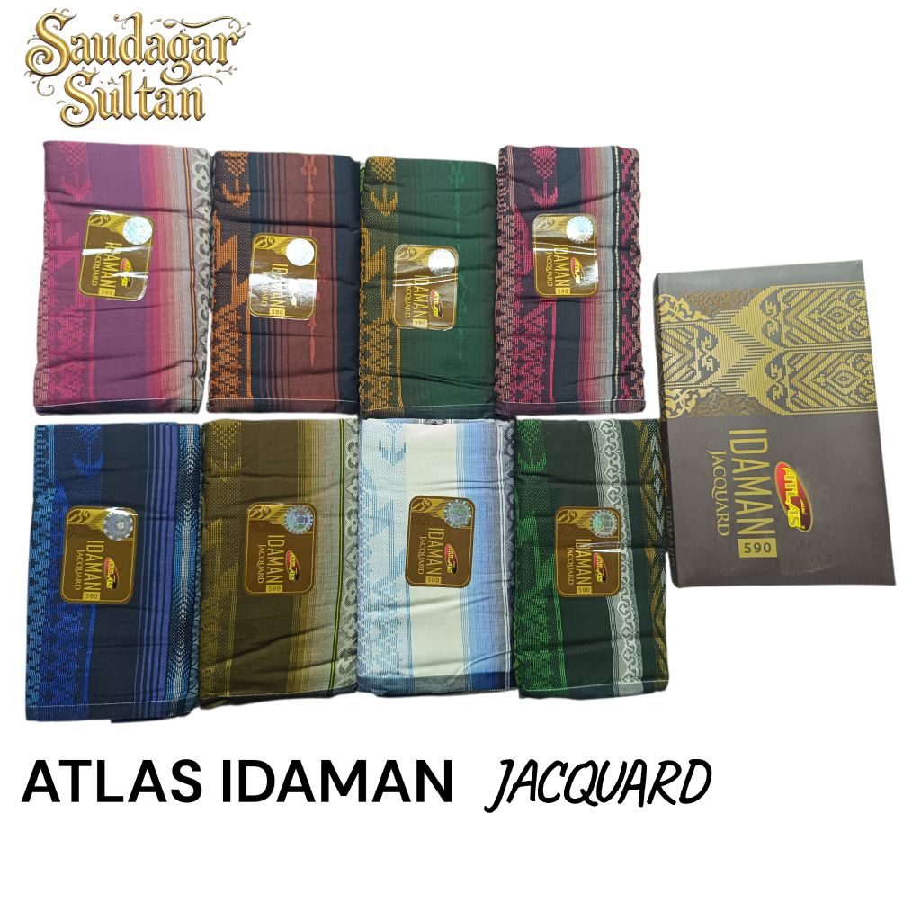 Sarung ATLAS IDAMAN JACQUARD 590 classic