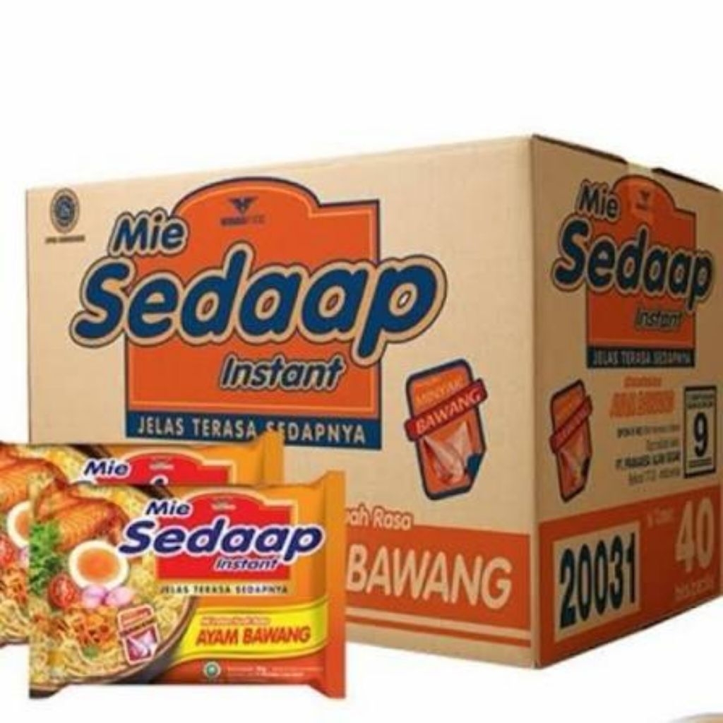 Mie Sedaap Rasa Ayam Bawang 1 Dus
