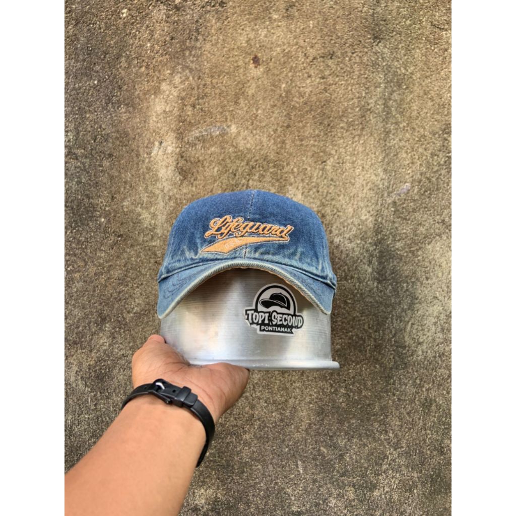 TOPI LIFEGUARD/TOPI BEKAS/TOPI LELONG