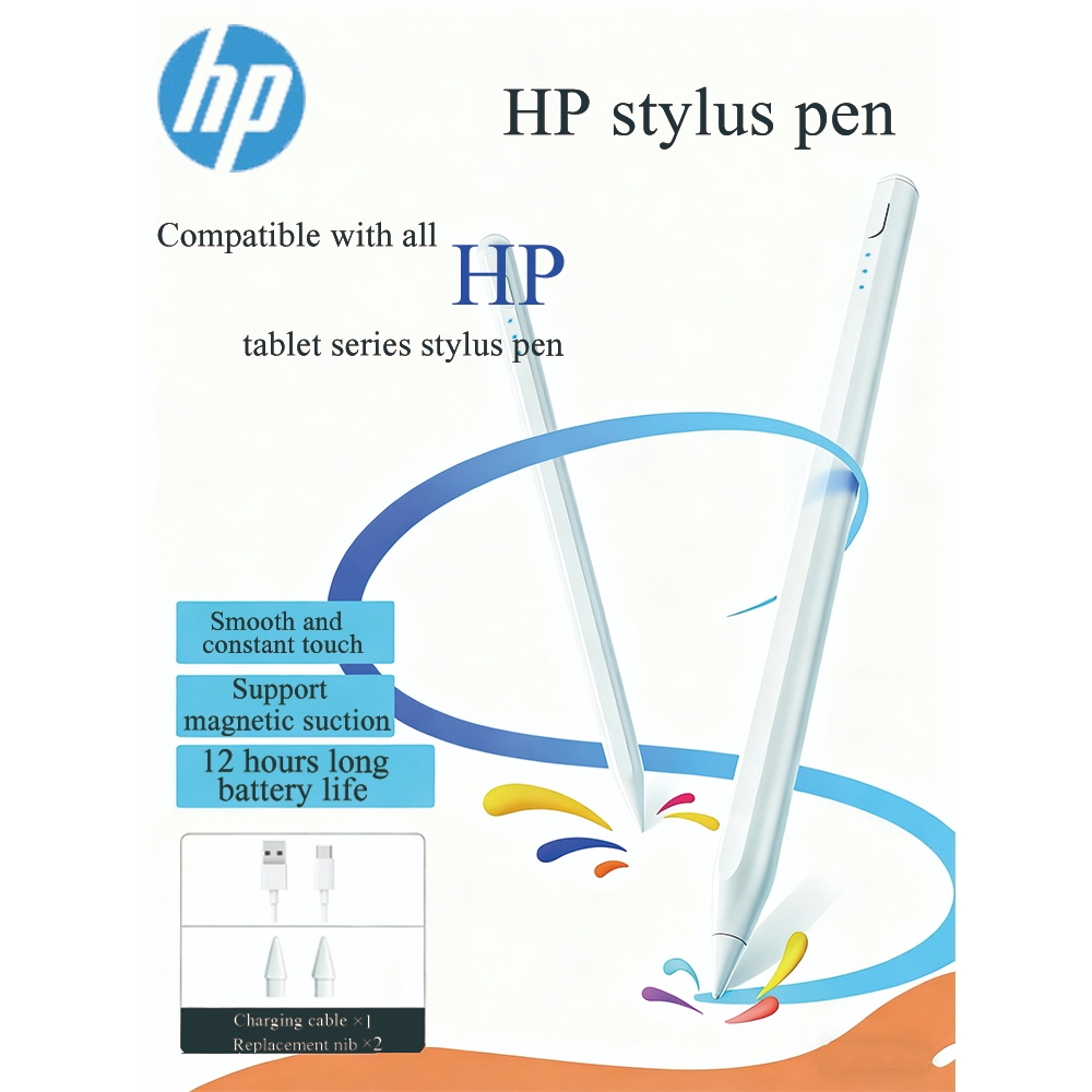 HP Stylus Pen for ElitePad 1000 G2/Pro Tablet 608/Stream Tablet 10 - Tilt Sensitive, Magnetic Functi