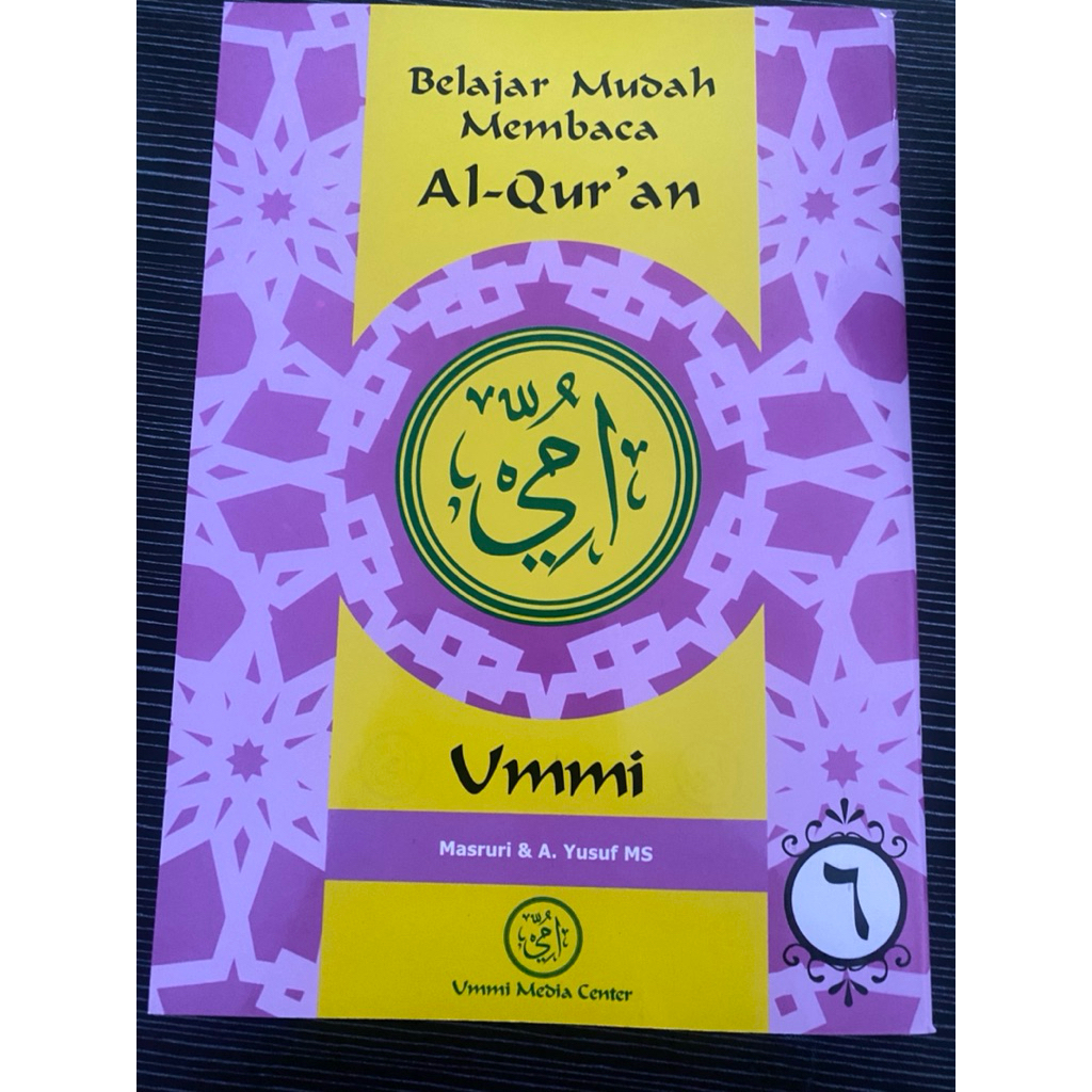 Buku Mengaji metode ummi jilid 6 original 100%