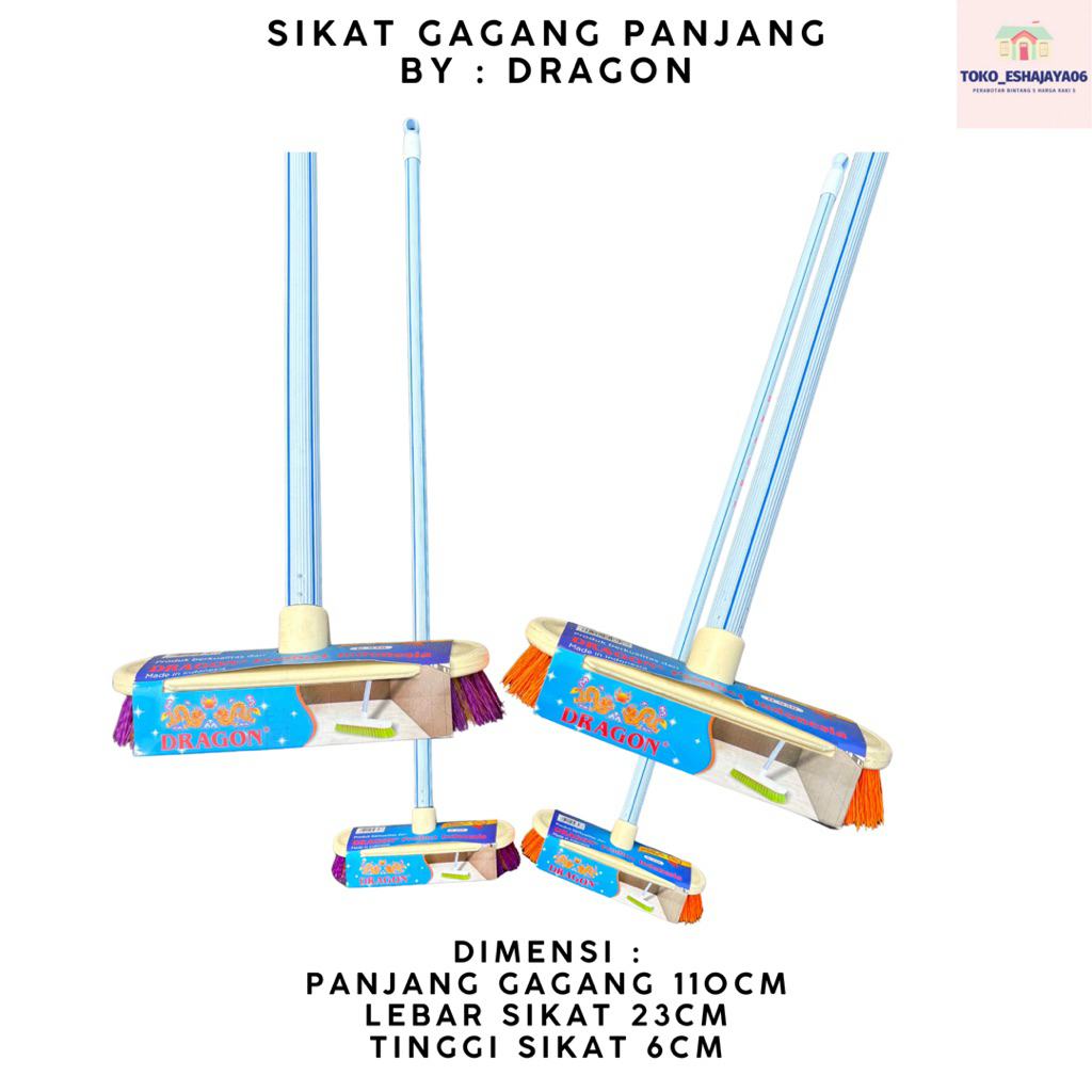 DRAGON - Sikat Gagang Panjang Dragon Sikat Lantai