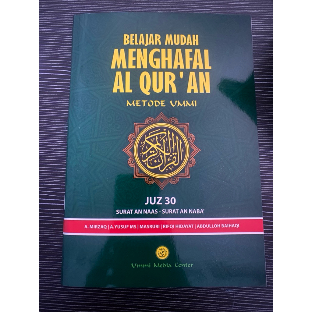 Buku Tahfidz Belajar mudah menghafal Al-Qur'an juz 30  Metode Ummi original
