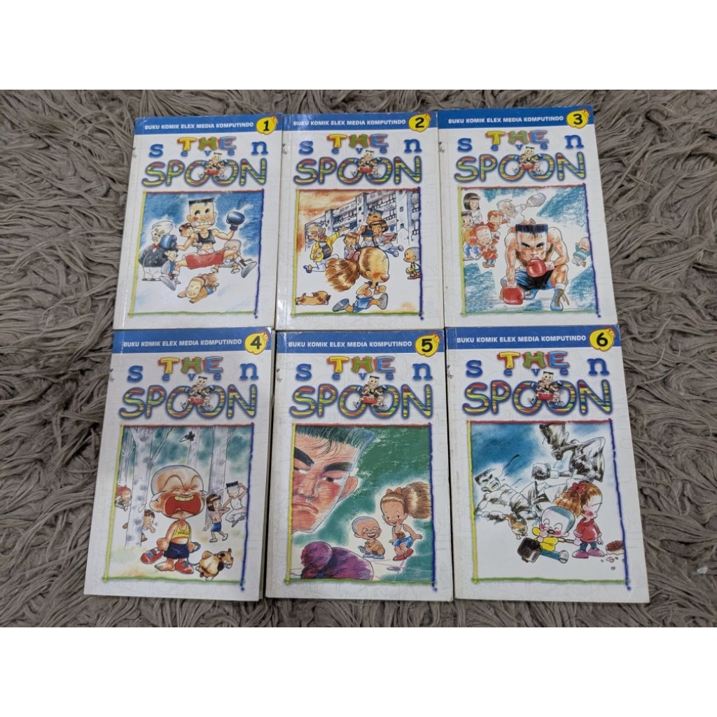 Komik Manhwa The Seven Spoon Drama Set PL Second Bekas