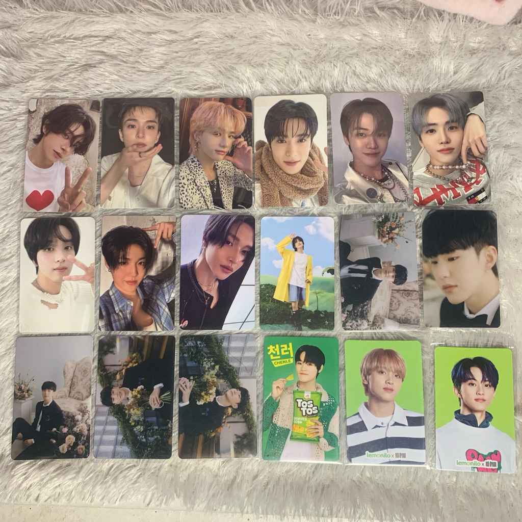PC PHOTOCARD HAECHAN WONBIN DOYOUNG JAEMIN MARK CHENLE HOSHI HYUNJIN JAKE JAEHYUN JOSHUA SEUNGMIN SG