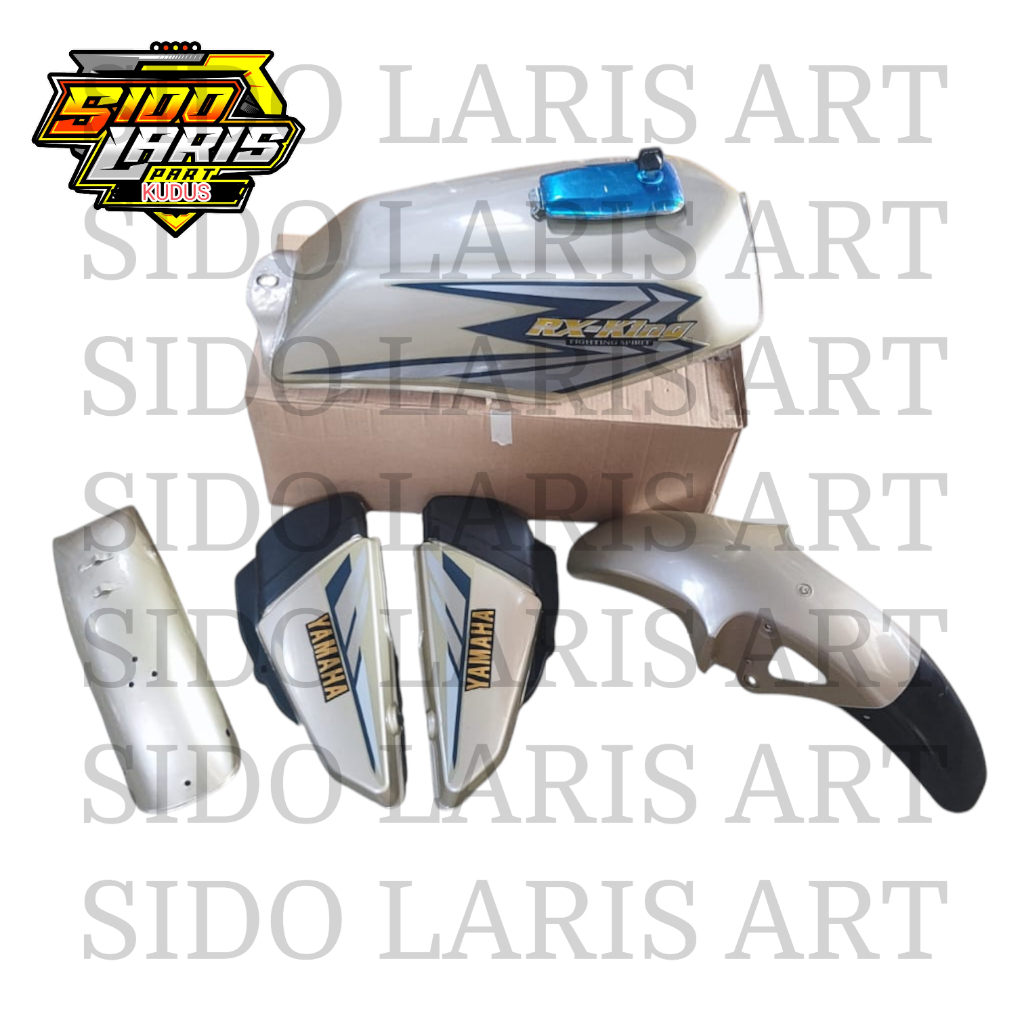 cover body bodi set RX king Gold set stiker