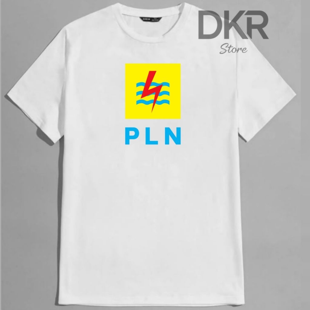 KAOS PLN BAJU TSHIRT PLN KAOS OBLONG PLN