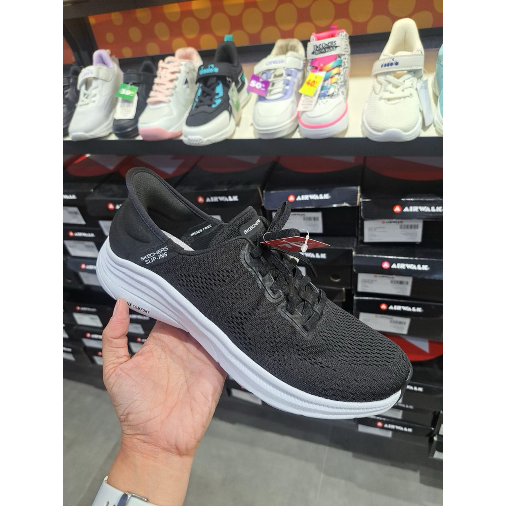 skechers 10447/BKW skechers d'lux comfort 2.0 aerial black