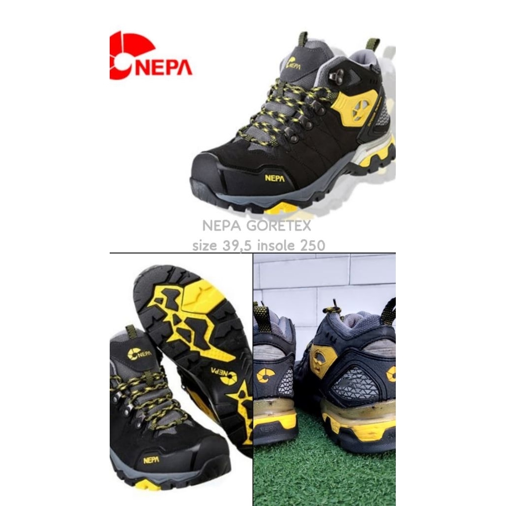 Sepatu Hiking Outdoor NEPA GORETEX (39,5-250) Sepatu Gunung trekking