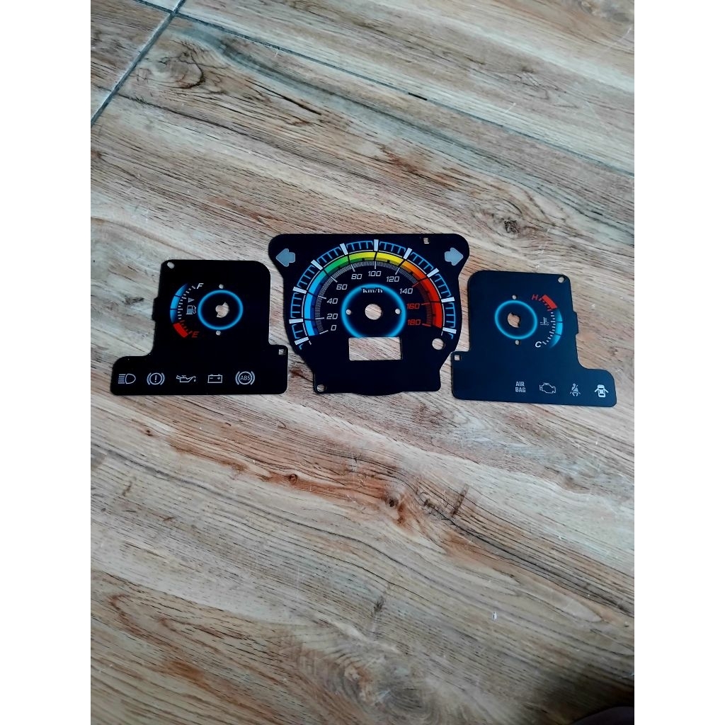 papan spidometer variasi mobil mega carry/ apv arena non rpm
