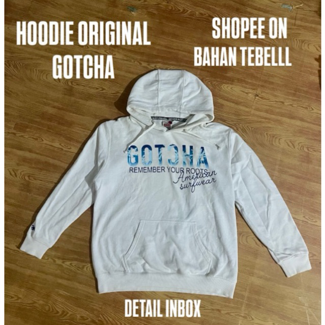 HOODIE ORIGINAL GOTCHA FROM JAPAN