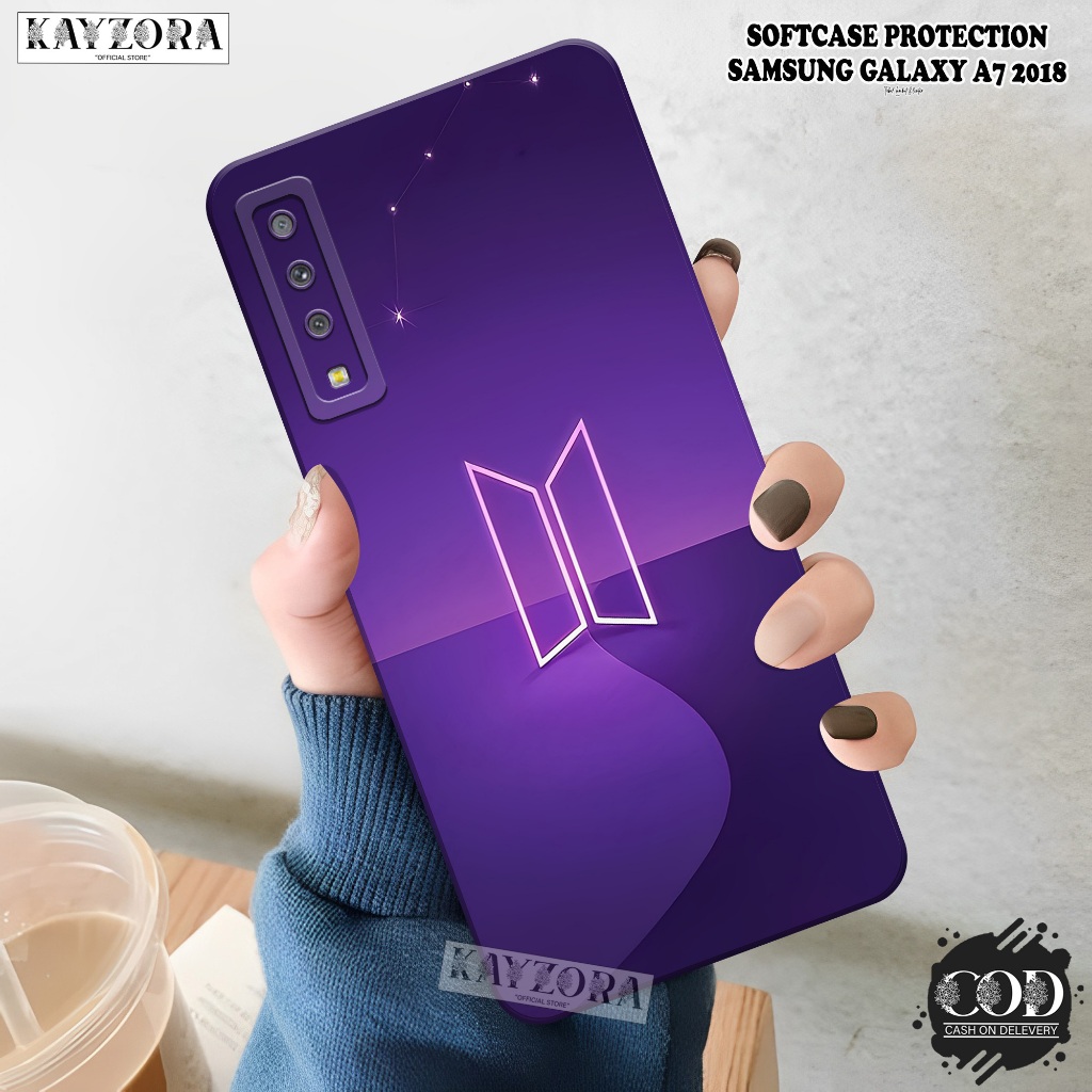 Case SAMSUNG GALAXY A7 2018 Terbaru - Fashion Case K Pop - Casing SAM GALAXY A7 2018 - Silikon Pro C